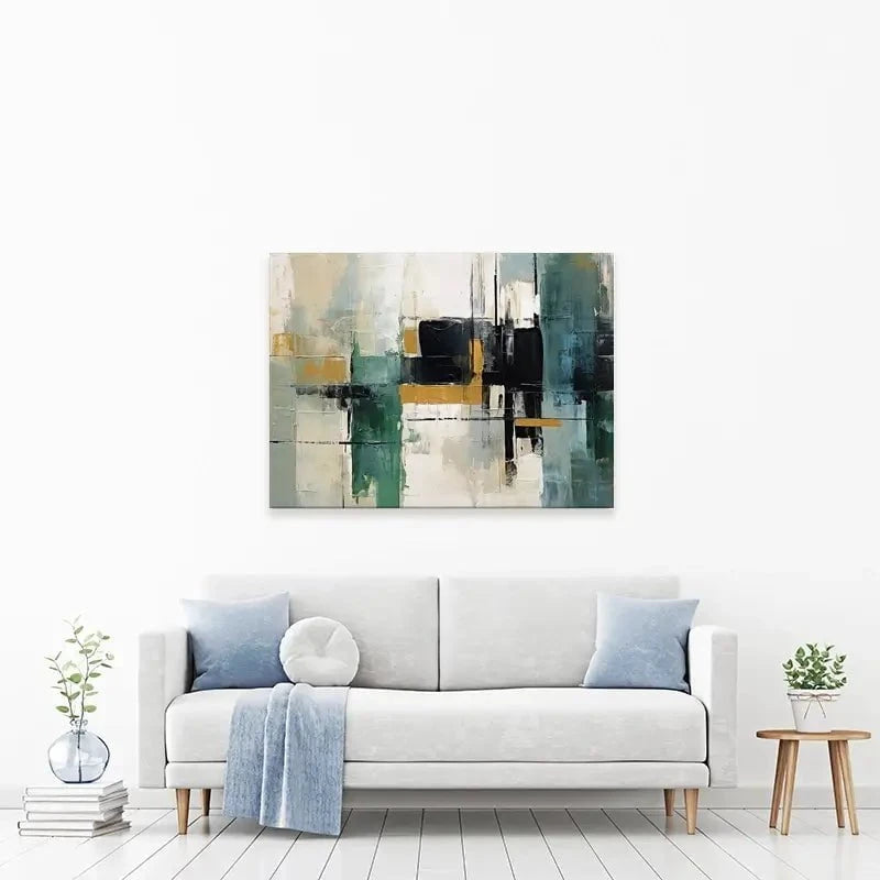 Abstract Geometric Canvas Print Abstract Geometric Canvas Print wall art product Wallpaper studio / Shutterstock
