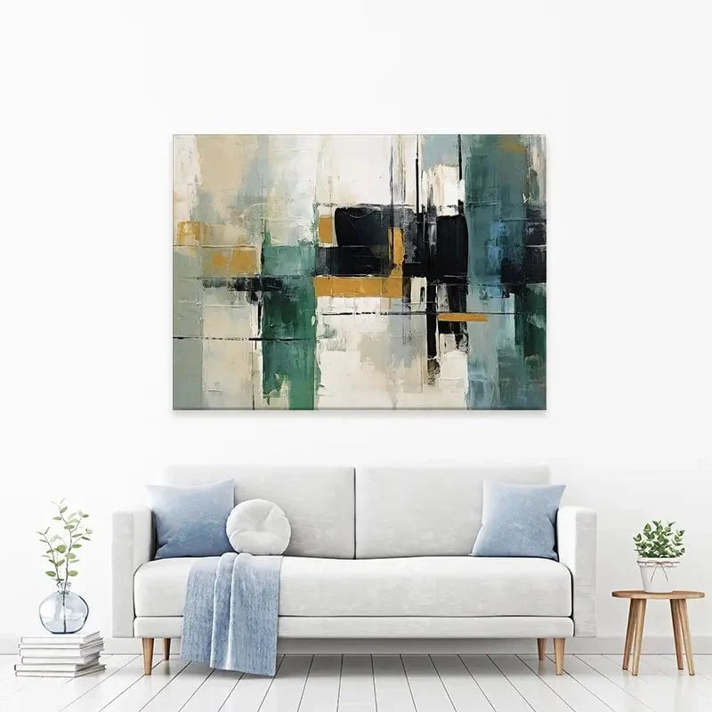 Abstract Geometric Canvas Print Abstract Geometric Canvas Print wall art product Wallpaper studio / Shutterstock