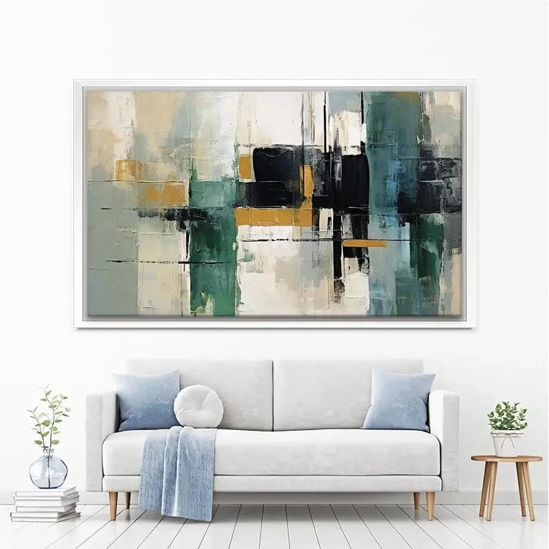 Abstract Geometric Canvas Print Abstract Geometric Canvas Print wall art product Wallpaper studio / Shutterstock