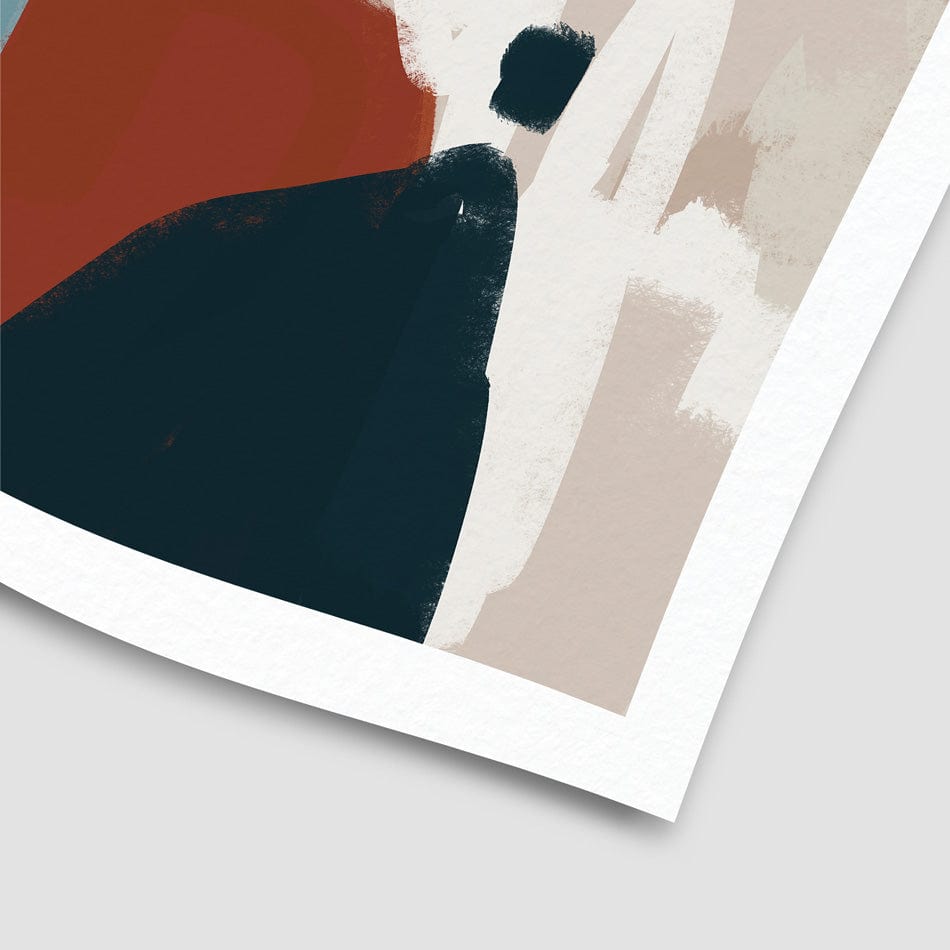 Abstract Group Of People Art Print wall art product Cassette Bleue / Shutterstock