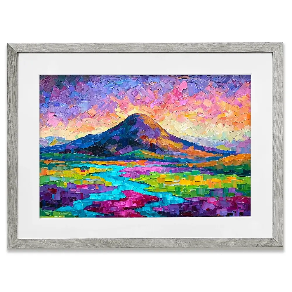 Abstract Hillside Framed Art Print Abstract Hillside Framed Art Print wall art product David Alexander Elder