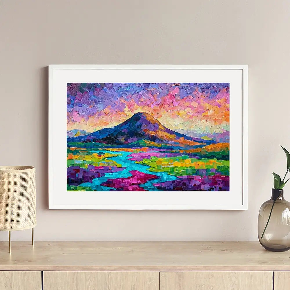 Abstract Hillside Framed Art Print Abstract Hillside Framed Art Print wall art product David Alexander Elder
