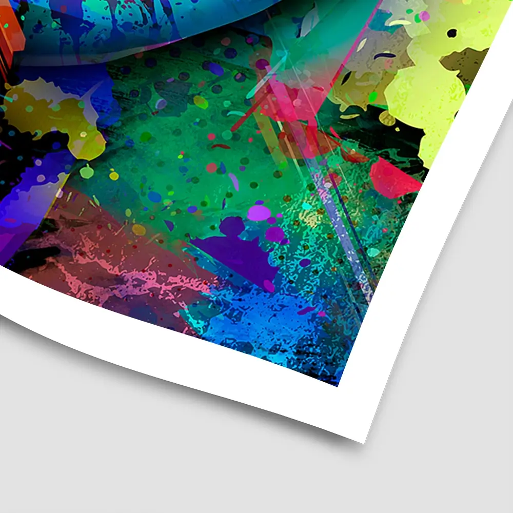 Abstract Lips Square Art Print Abstract Lips Square Art Print wall art product ARTEMENKO VALENTYN / Shutterstock
