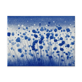 Abstract Meadow Grasses Canvas Print Abstract Meadow Grasses Canvas Print wall art product Chromatic Storm Studio