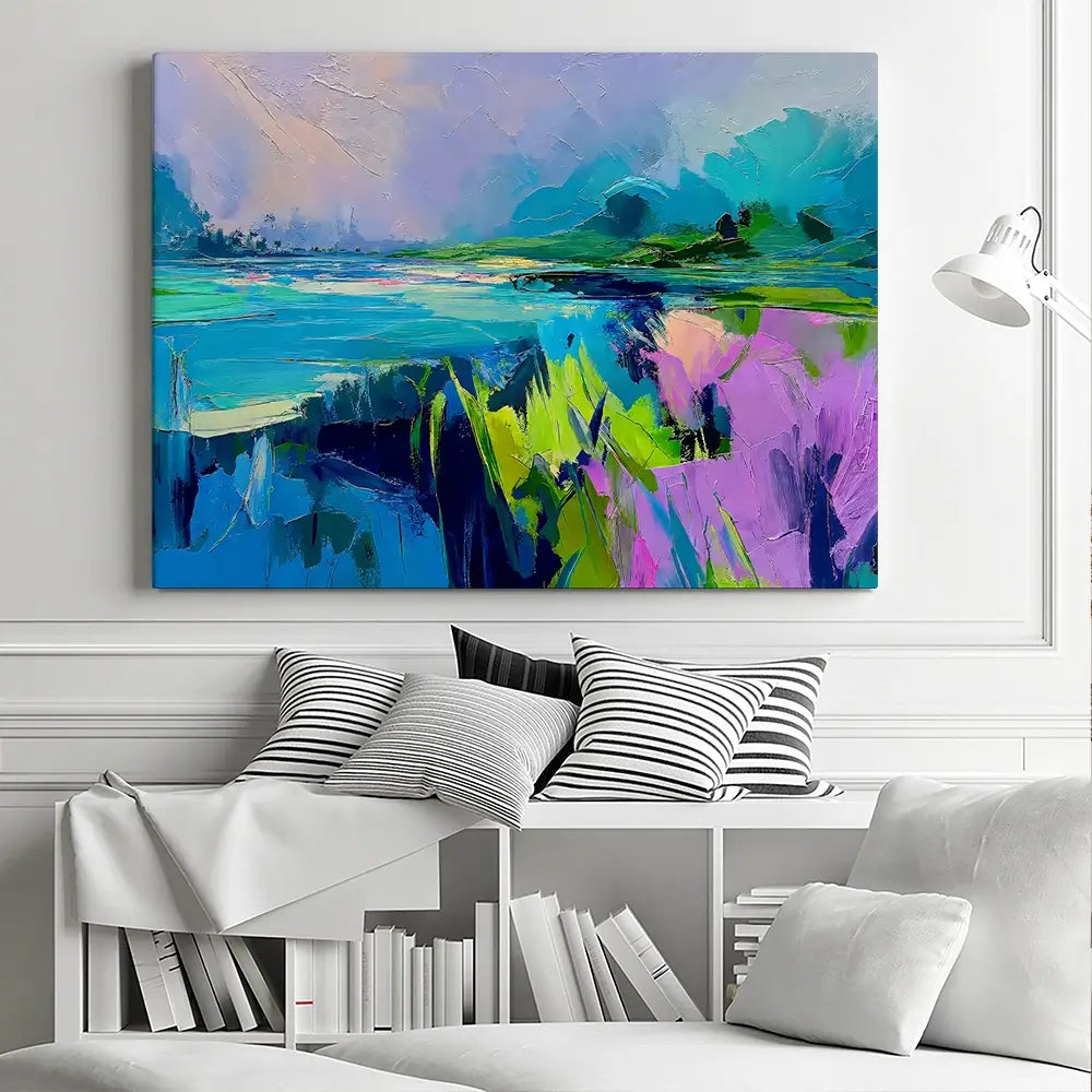 Abstract Meadows Canvas Print Abstract Meadows Canvas Print wall art product David Alexander Elder