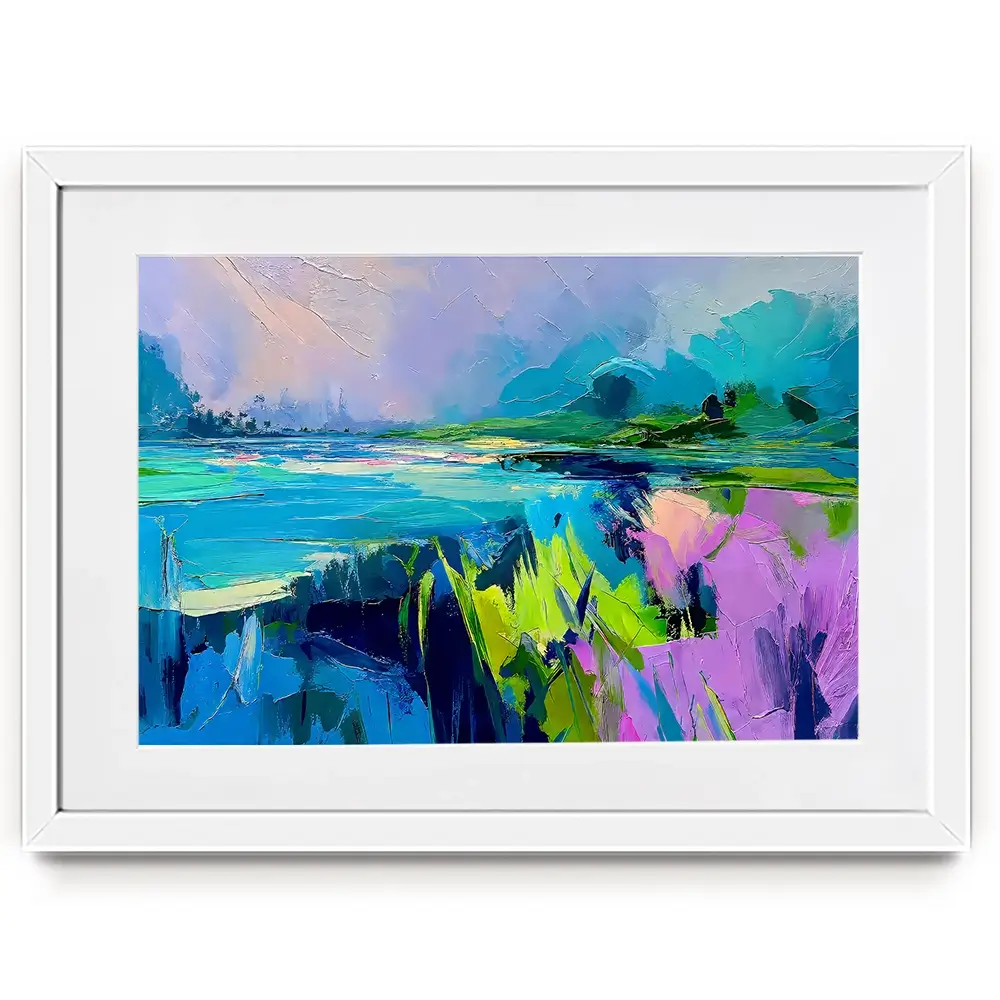 Abstract Meadows Framed Art Print Abstract Meadows Framed Art Print wall art product David Alexander Elder