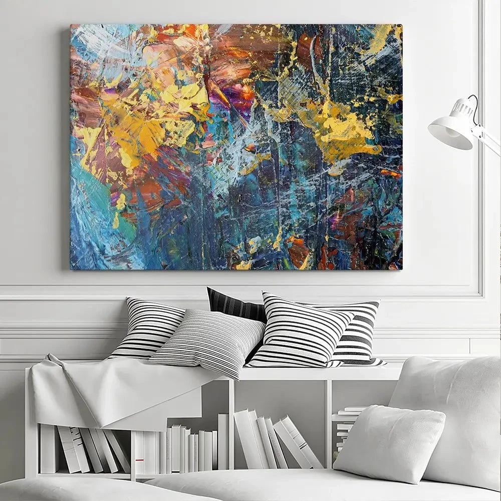 Abstract Mess Canvas Print Abstract Mess Canvas Print wall art product S-BELOV / Shutterstock