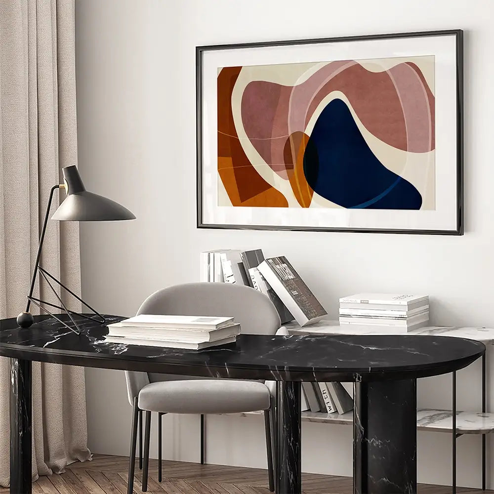 Abstract Mindfulness Framed Art Print Abstract Mindfulness Framed Art Print wall art product Roberto Moro
