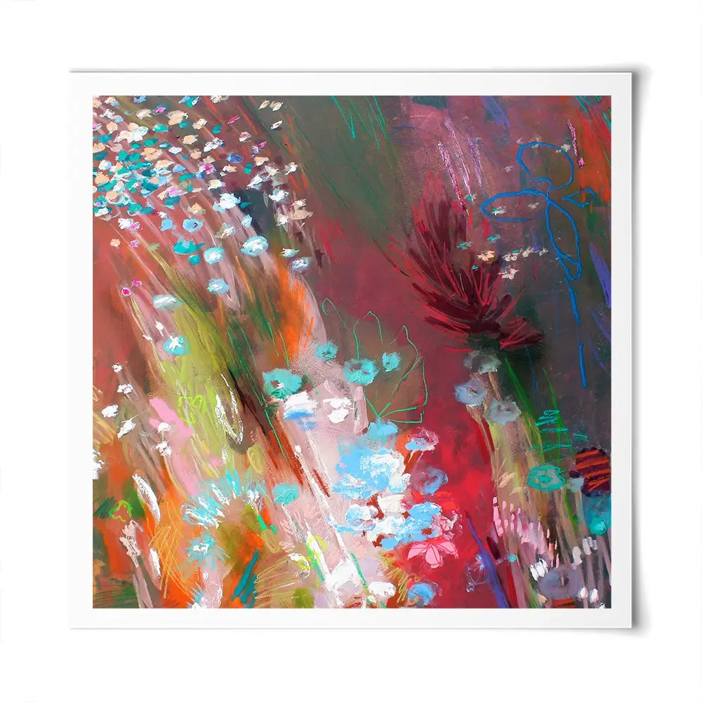 Abstract Nature Square Art Print Abstract Nature Square Art Print wall art product Studio Paint-Ing