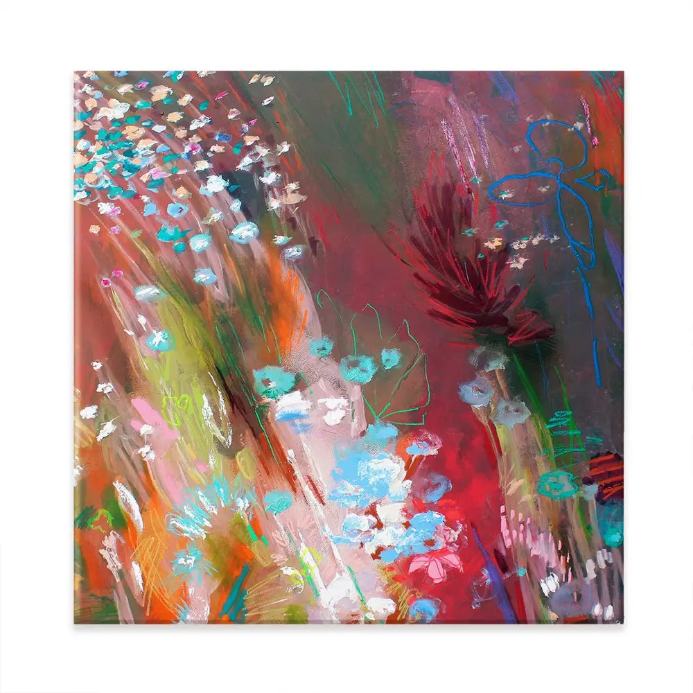 Abstract Nature Square Canvas Print Abstract Nature Square Canvas Print wall art product Studio Paint-Ing