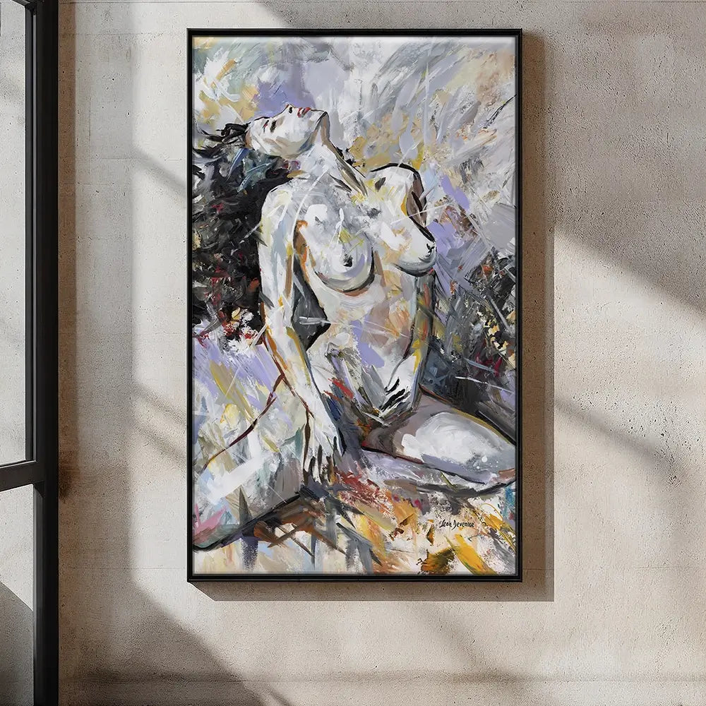 Abstract Nude Woman Oversized Canvas Print Abstract Nude Woman Oversized Canvas Print wall art product Leon Devenice