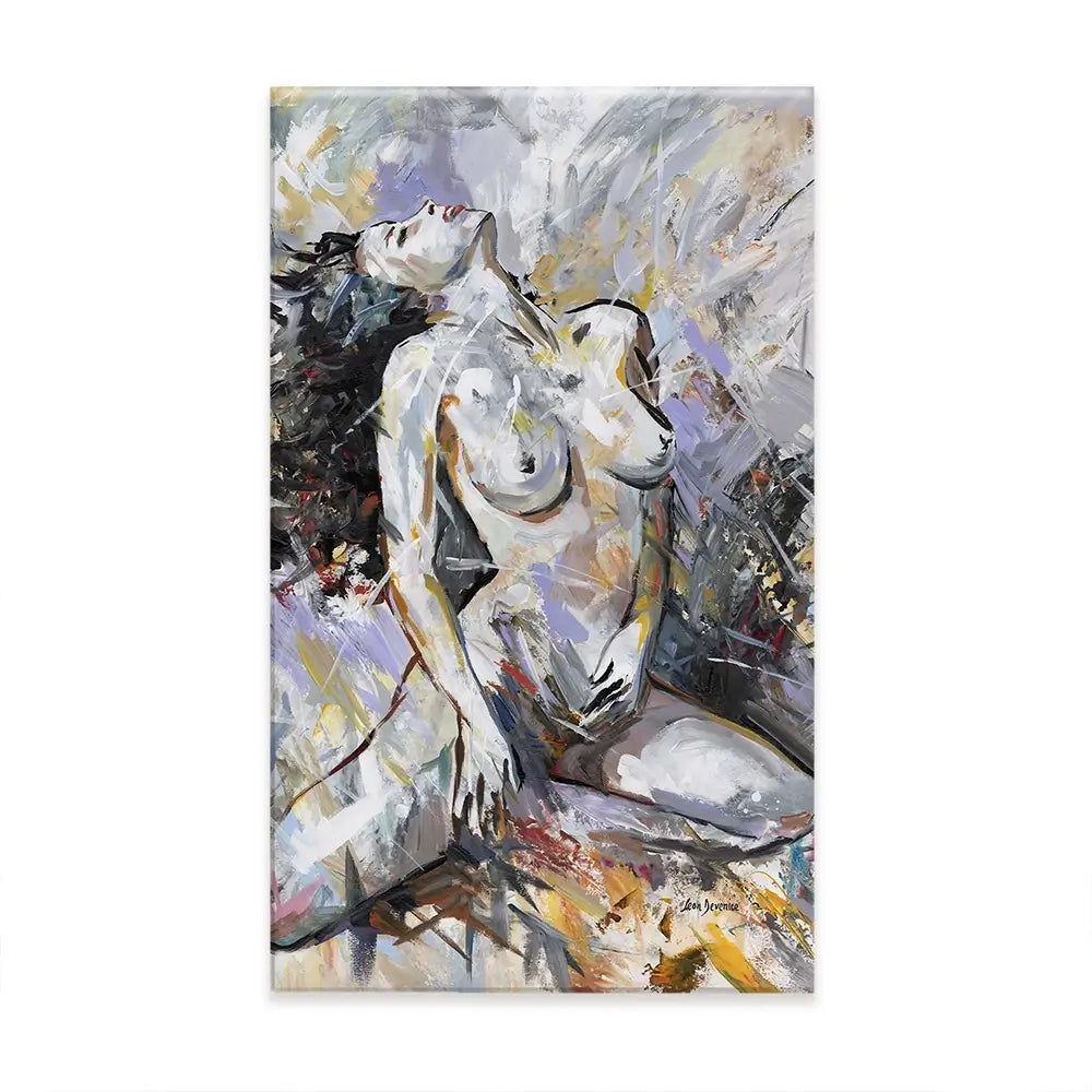 Abstract Nude Woman Oversized Canvas Print Abstract Nude Woman Oversized Canvas Print wall art product Leon Devenice
