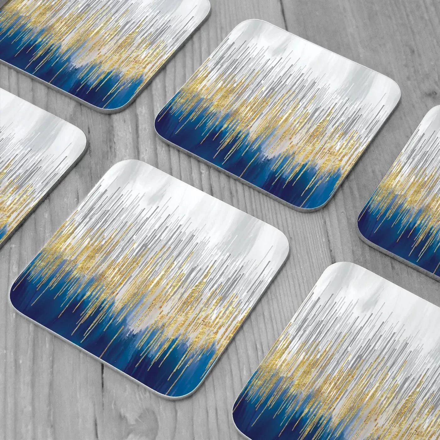 Abstract Parallels Coaster Set Abstract Parallels Coaster Set wall art product taif ahmed / Shutterstock