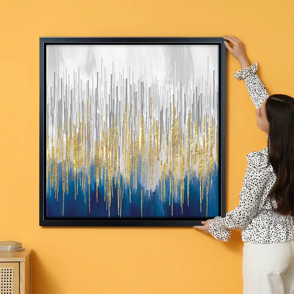 Abstract Parallels Oversized Canvas Print Abstract Parallels Oversized Canvas Print wall art product Art Print Shop