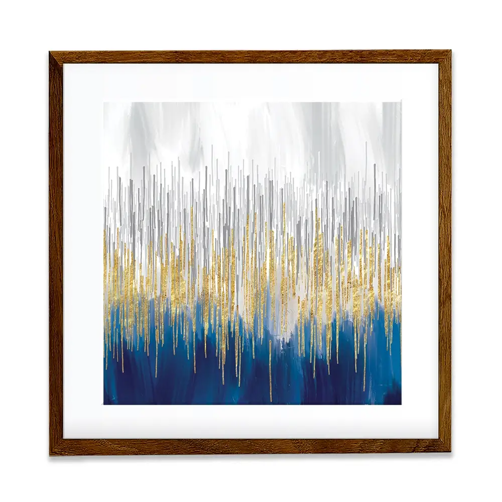 Abstract Parallels Square Framed Art Print Abstract Parallels Square Framed Art Print wall art product taif ahmed / Shutterstock