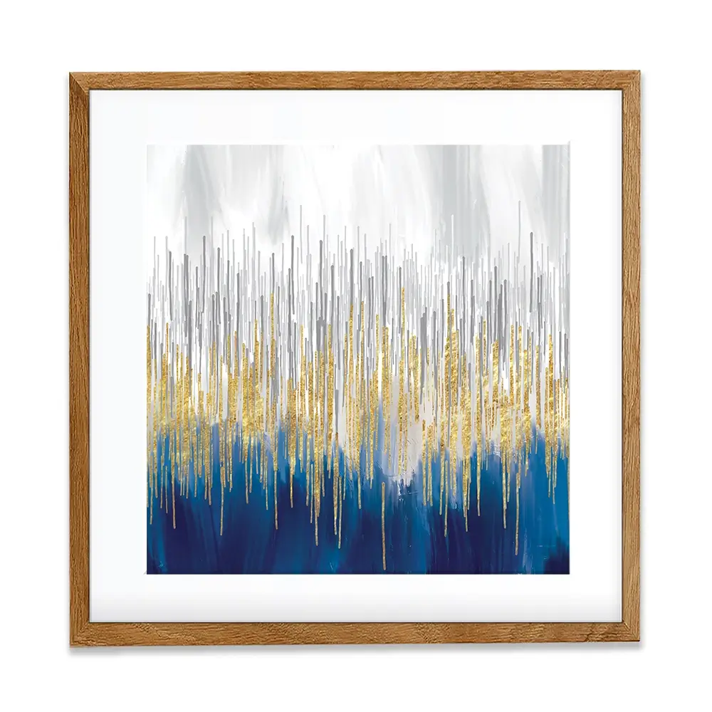 Abstract Parallels Square Framed Art Print Abstract Parallels Square Framed Art Print wall art product taif ahmed / Shutterstock