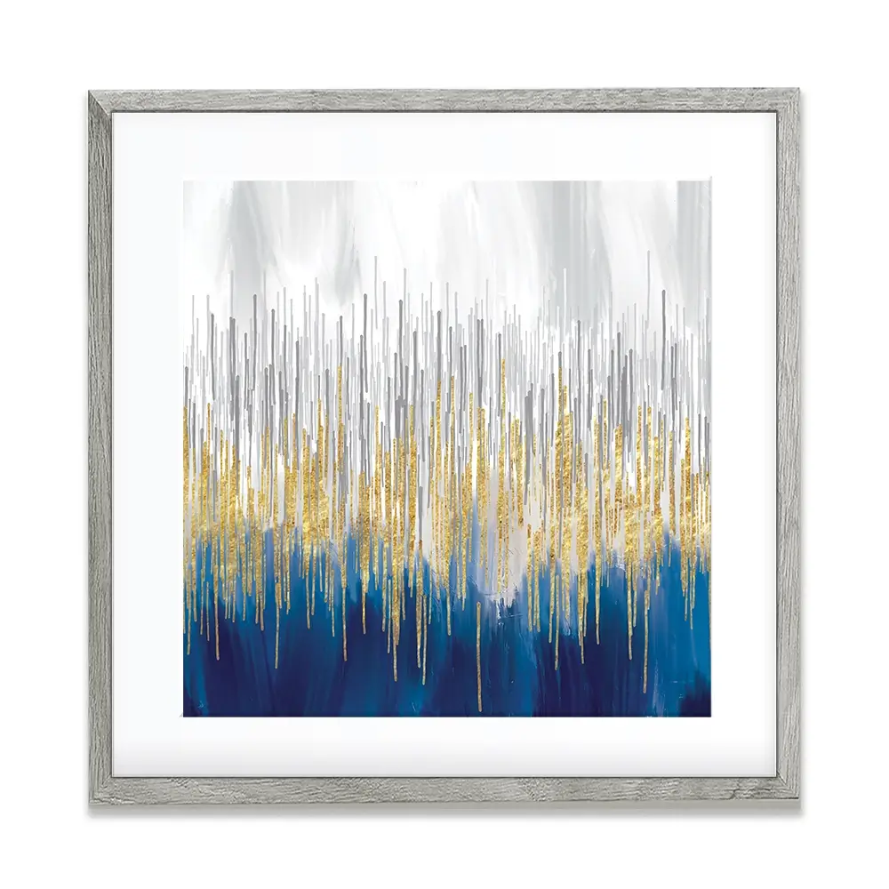 Abstract Parallels Square Framed Art Print Abstract Parallels Square Framed Art Print wall art product taif ahmed / Shutterstock