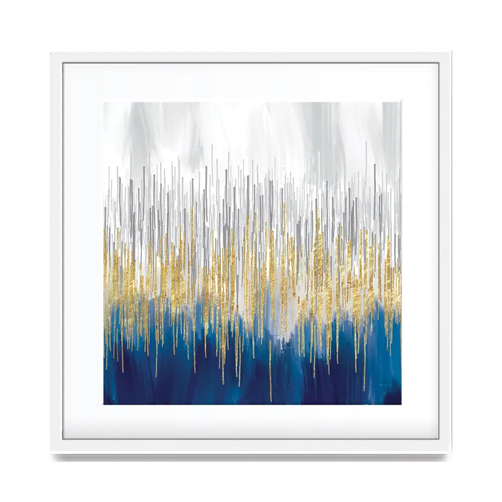 Abstract Parallels Square Framed Art Print Abstract Parallels Square Framed Art Print wall art product taif ahmed / Shutterstock