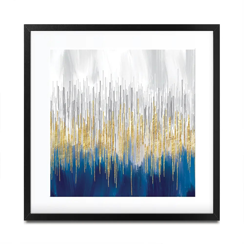 Abstract Parallels Square Framed Art Print Abstract Parallels Square Framed Art Print wall art product taif ahmed / Shutterstock
