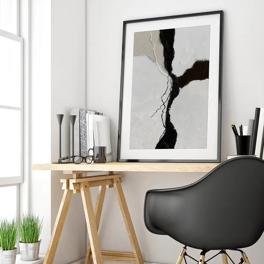 Abstract Path Framed Art Print Abstract Path Framed Art Print wall art product LSR Design Studio - Independent