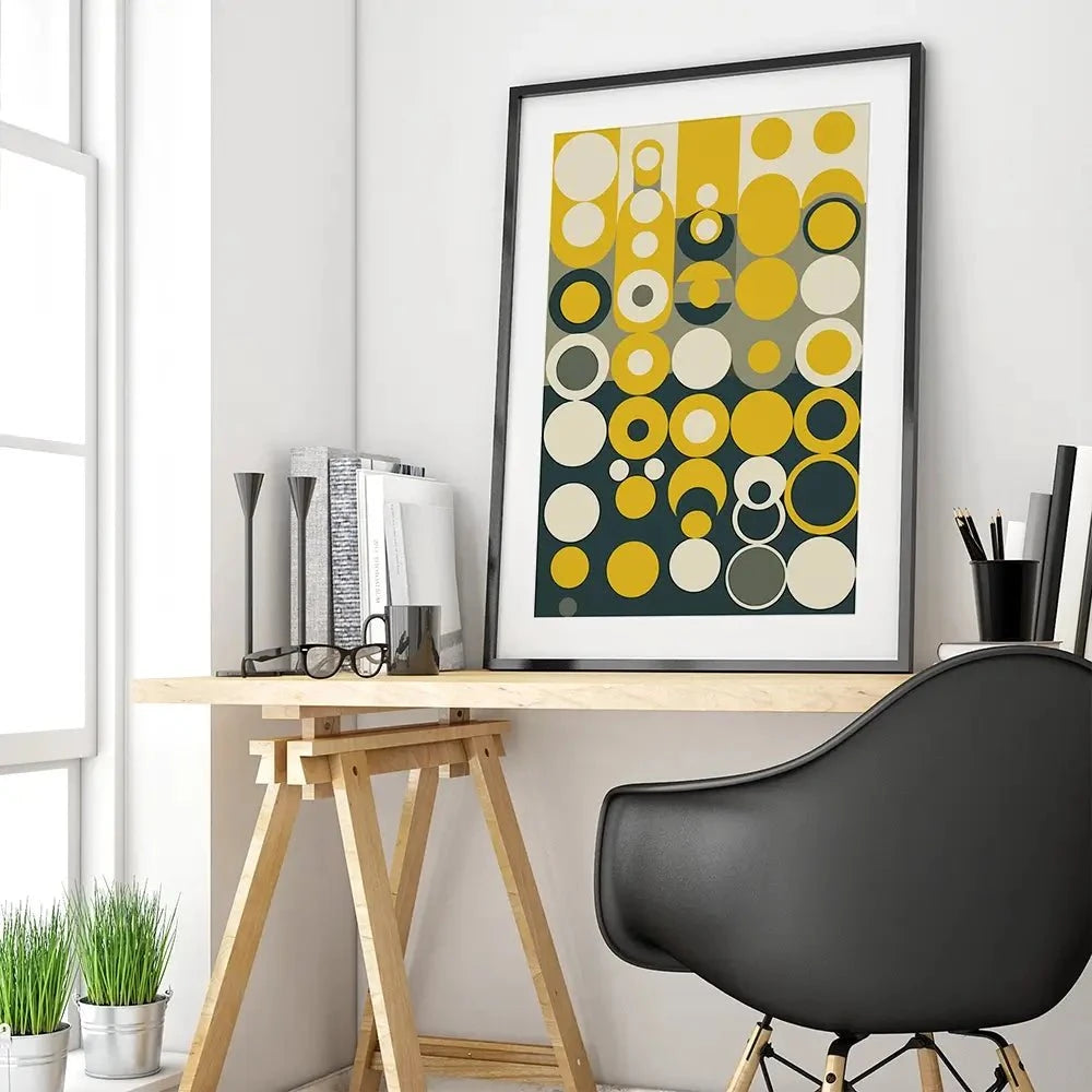 Abstract Radiance Framed Art Print Abstract Radiance Framed Art Print wall art product P & M Print Gallery