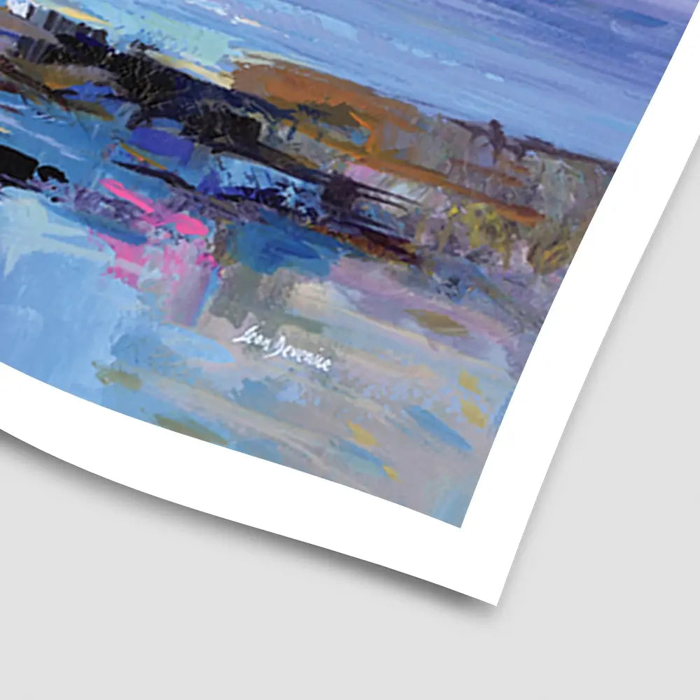 Abstract Seascape Art Print Abstract Seascape Art Print wall art product Leon Devenice