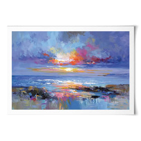 Abstract Seascape Art Print Abstract Seascape Art Print wall art product Leon Devenice