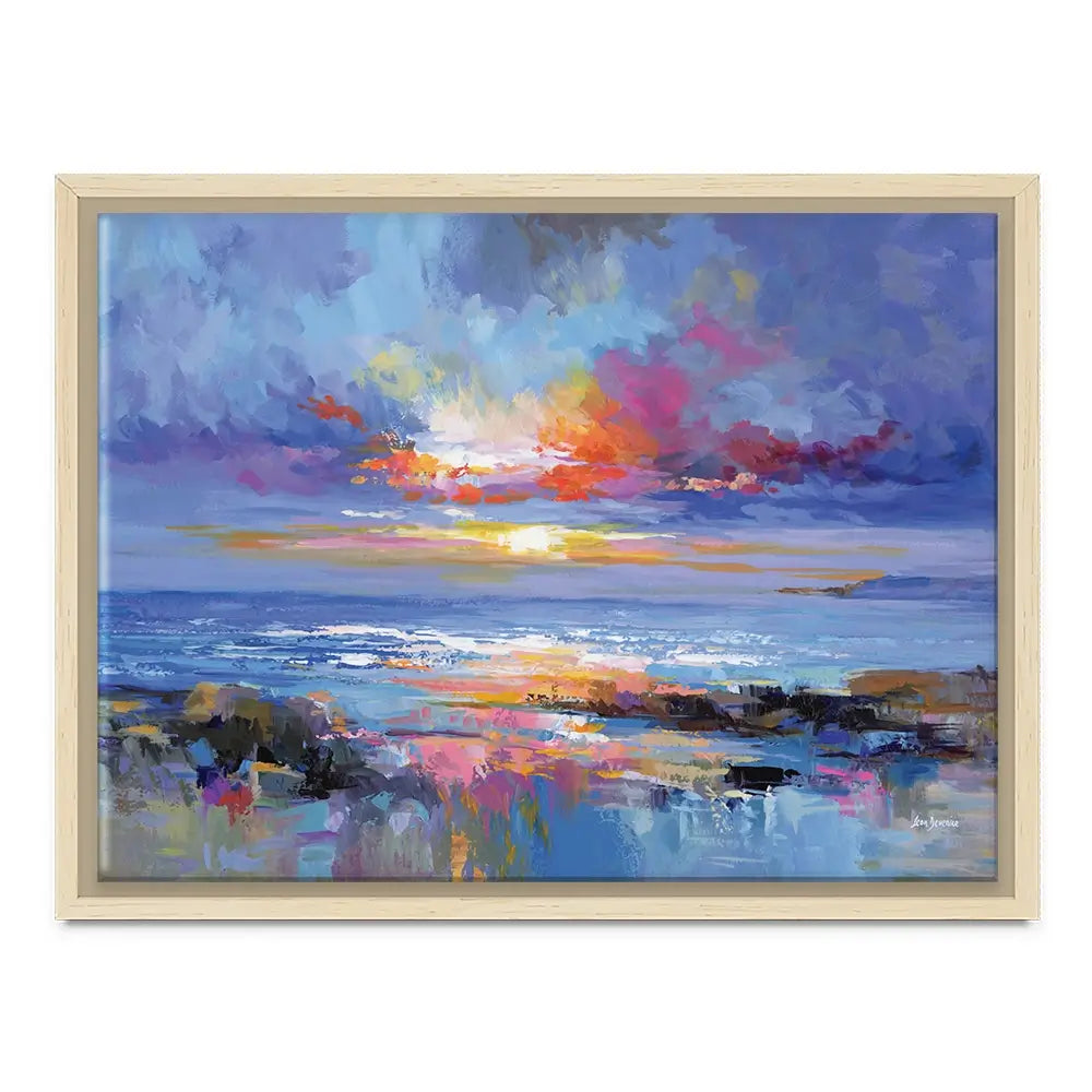 Abstract Seascape Canvas Print Abstract Seascape Canvas Print wall art product Leon Devenice