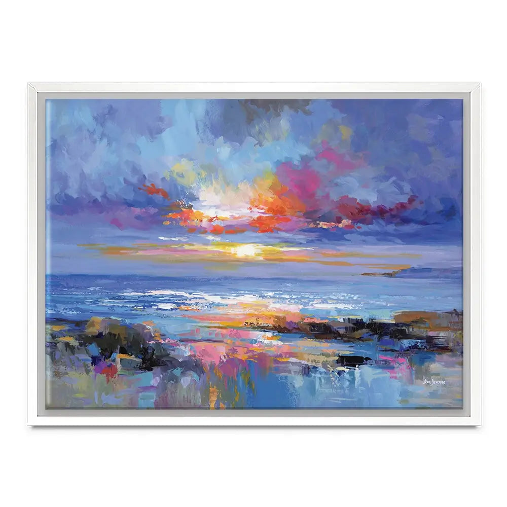 Abstract Seascape Canvas Print Abstract Seascape Canvas Print wall art product Leon Devenice