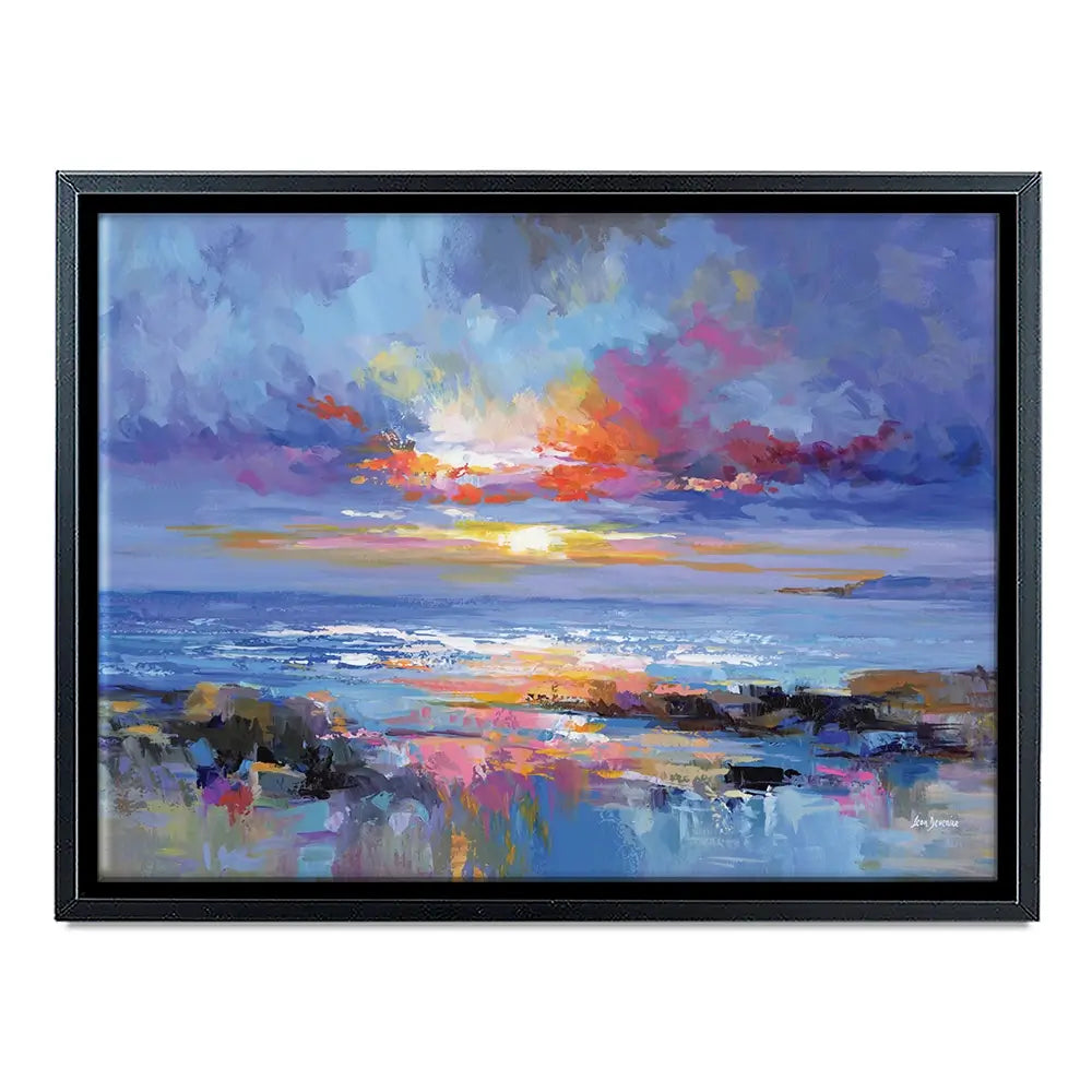 Abstract Seascape Canvas Print Abstract Seascape Canvas Print wall art product Leon Devenice