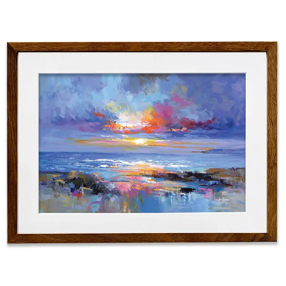 Abstract Seascape Framed Art Print Abstract Seascape Framed Art Print wall art product Leon Devenice