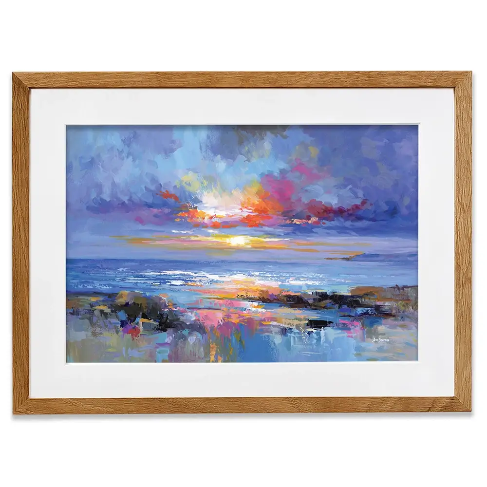 Abstract Seascape Framed Art Print Abstract Seascape Framed Art Print wall art product Leon Devenice
