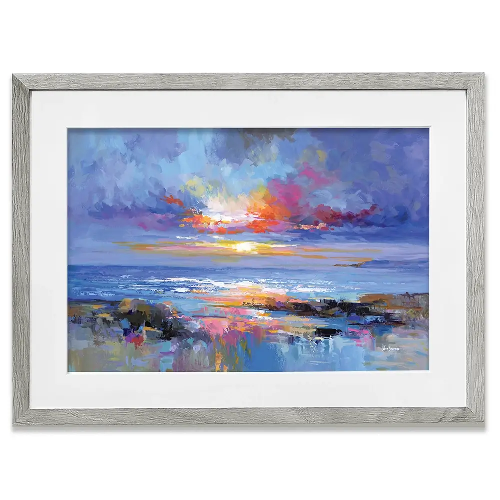 Abstract Seascape Framed Art Print Abstract Seascape Framed Art Print wall art product Leon Devenice
