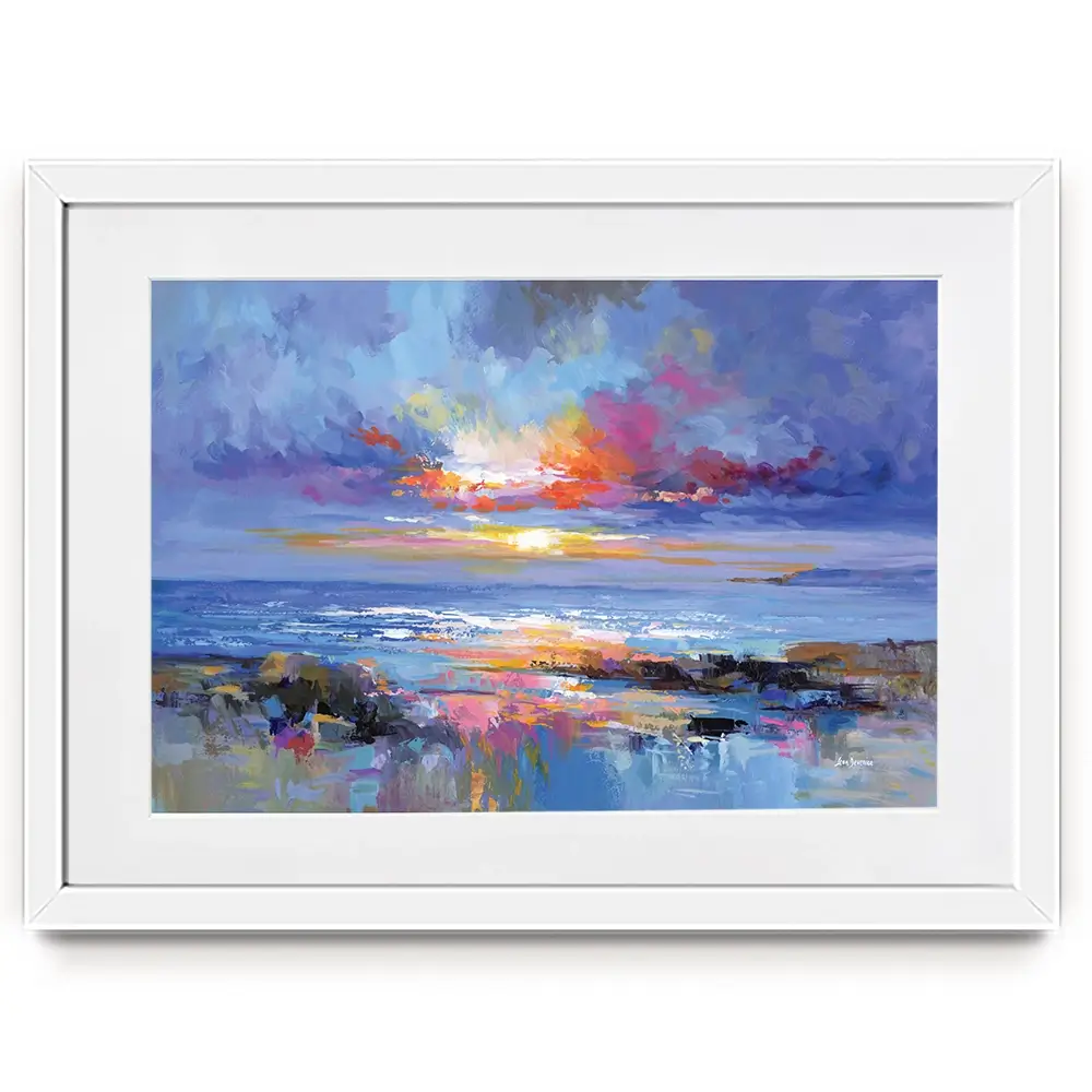 Abstract Seascape Framed Art Print Abstract Seascape Framed Art Print wall art product Leon Devenice