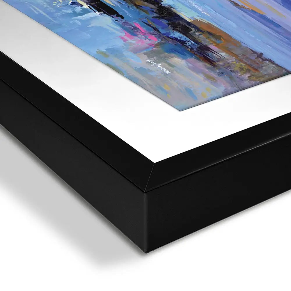 Abstract Seascape Framed Art Print Abstract Seascape Framed Art Print wall art product Leon Devenice