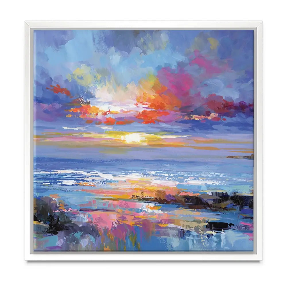 Abstract Seascape Oversized Canvas Print Abstract Seascape Oversized Canvas Print wall art product Leon Devenice