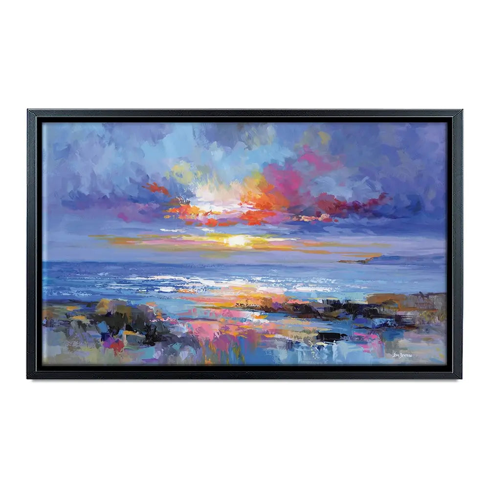 Abstract Seascape Oversized Canvas Print Abstract Seascape Oversized Canvas Print wall art product Leon Devenice