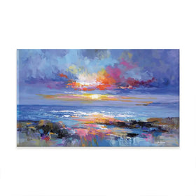 Abstract Seascape Oversized Canvas Print Abstract Seascape Oversized Canvas Print wall art product Leon Devenice