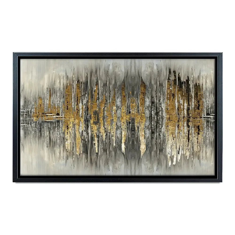 Abstract Sound Wave Canvas Print Abstract Sound Wave Canvas Print wall art product Muzi pear studio / Shutterstock