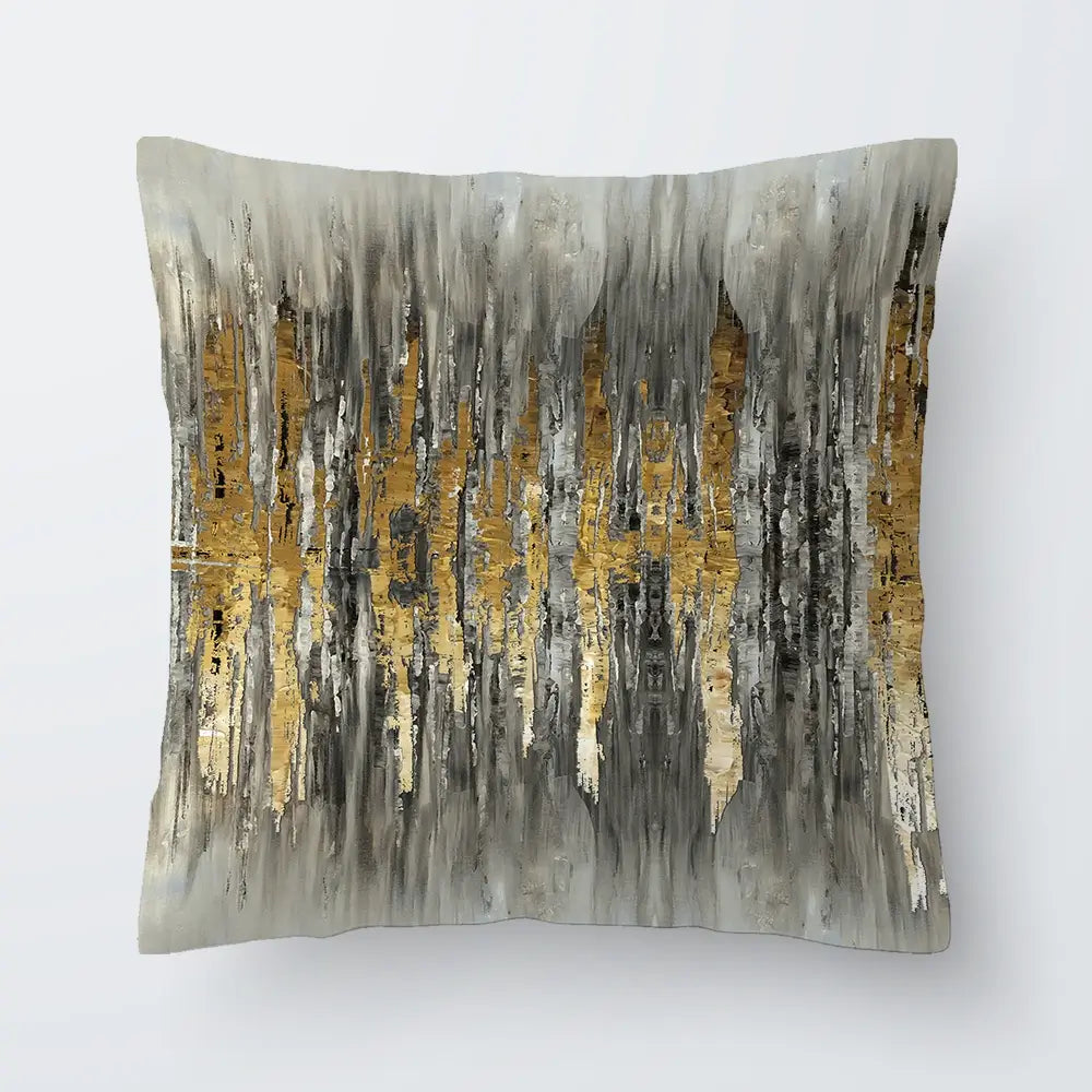 Abstract Sound Wave Cushion Abstract Sound Wave Cushion wall art product Muzi pear studio / Shutterstock