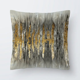 Abstract Sound Wave Cushion Abstract Sound Wave Cushion wall art product Muzi pear studio / Shutterstock