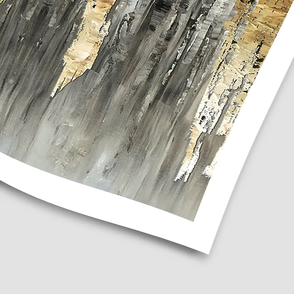 Abstract Sound Wave Square Art Print Abstract Sound Wave Square Art Print wall art product Muzi pear studio / Shutterstock