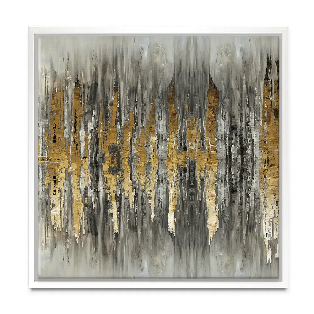 Abstract Sound Wave Square Canvas Print Abstract Sound Wave Square Canvas Print wall art product Muzi pear studio / Shutterstock