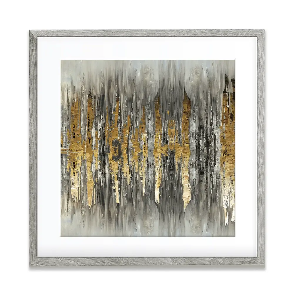 Abstract Sound Wave Square Framed Art Print Abstract Sound Wave Square Framed Art Print wall art product Muzi pear studio / Shutterstock