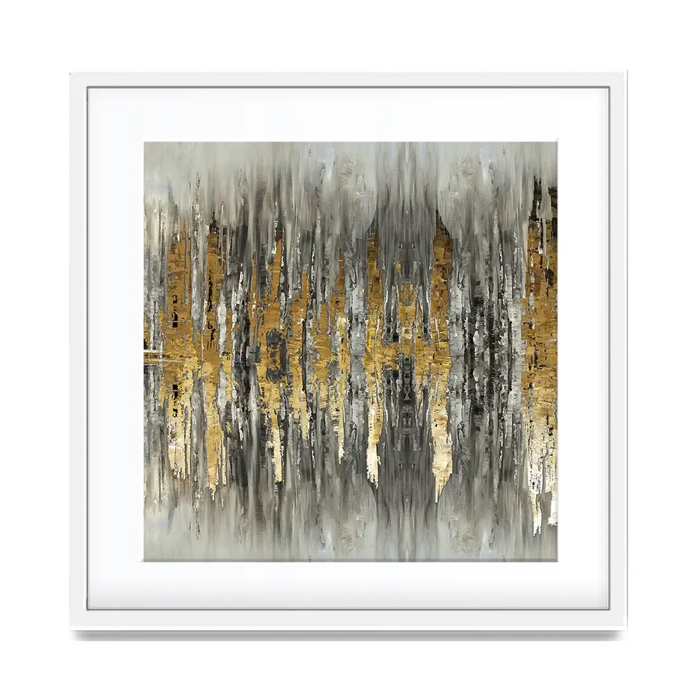 Abstract Sound Wave Square Framed Art Print Abstract Sound Wave Square Framed Art Print wall art product Muzi pear studio / Shutterstock