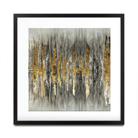 Abstract Sound Wave Square Framed Art Print Abstract Sound Wave Square Framed Art Print wall art product Muzi pear studio / Shutterstock
