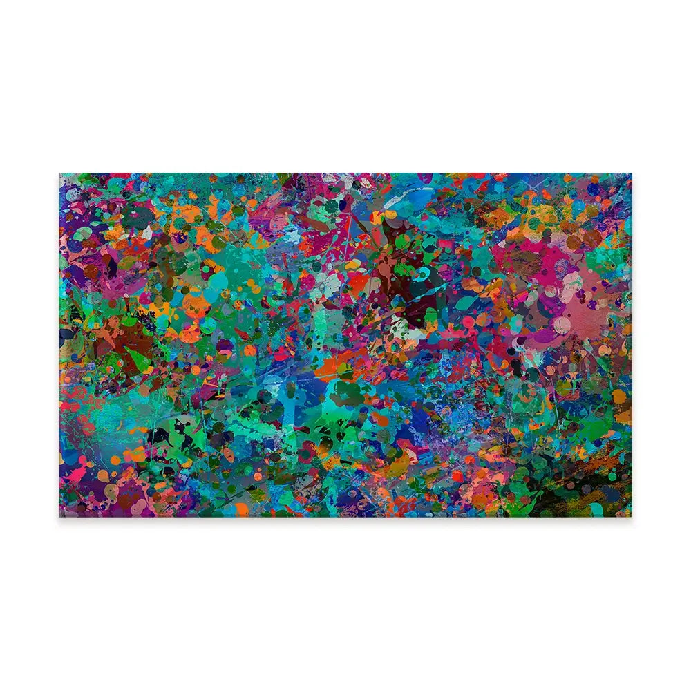 Abstract Splashes Canvas Print Abstract Splashes Canvas Print wall art product ARTEMENKO VALENTYN / Shutterstock