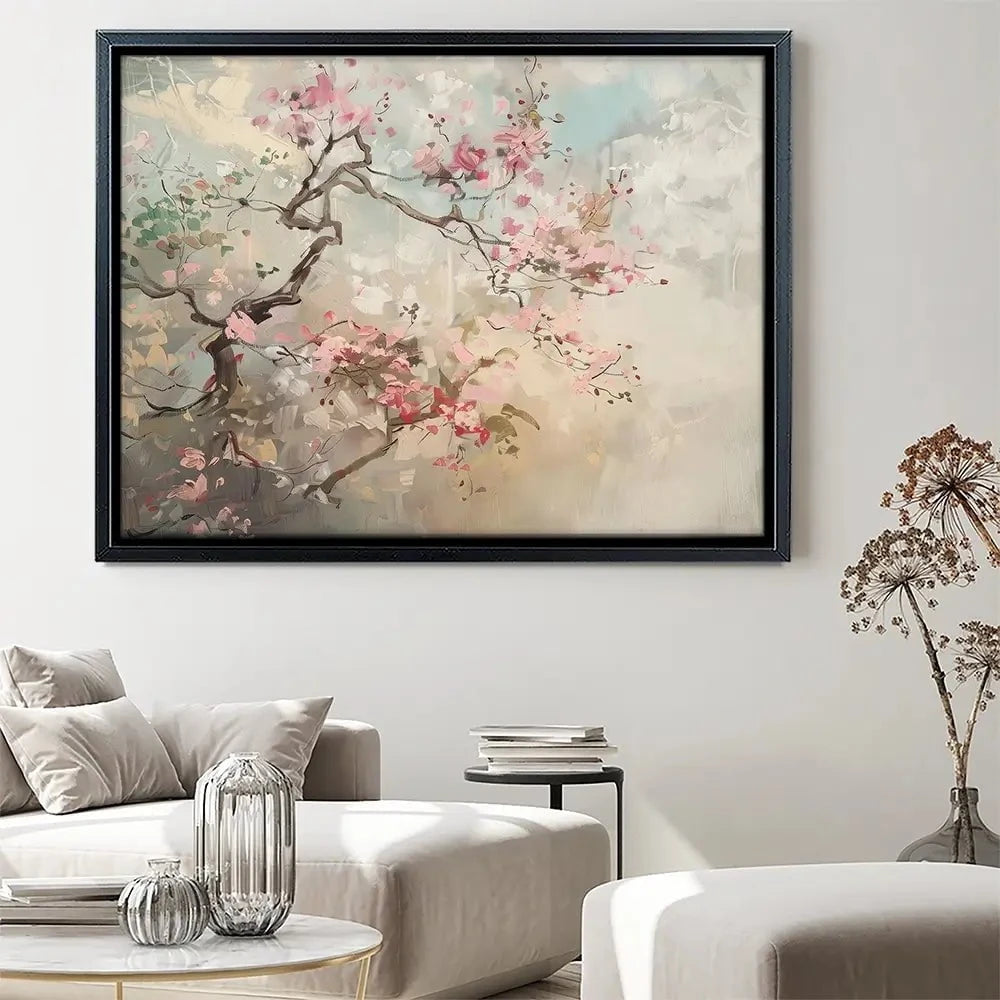 Abstract Spring Tree Canvas Print Abstract Spring Tree Canvas Print wall art product Arlington Prints - Independent