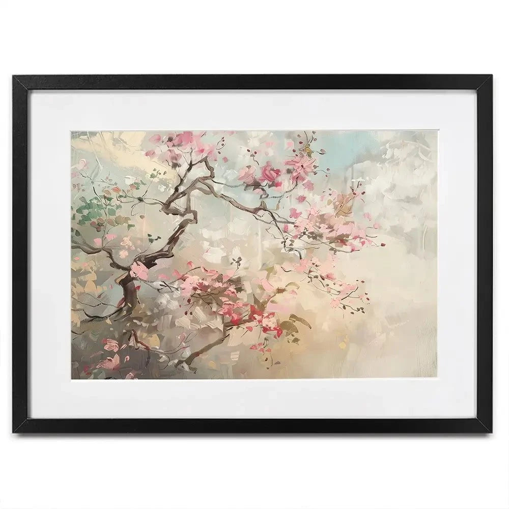 Abstract Spring Tree Framed Art Print Abstract Spring Tree Framed Art Print wall art product Arlington Prints - Independent