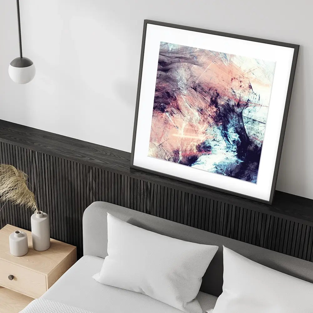 Abstract Square Framed Art Print Abstract Square Framed Art Print wall art product Excellent backgrounds / Shutterstock